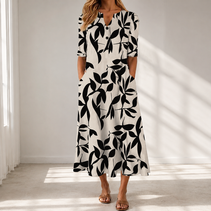 Yana – Floral Print Maxi Dress