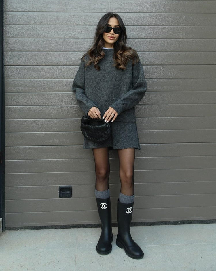 Polly Comfortable Sweater Set