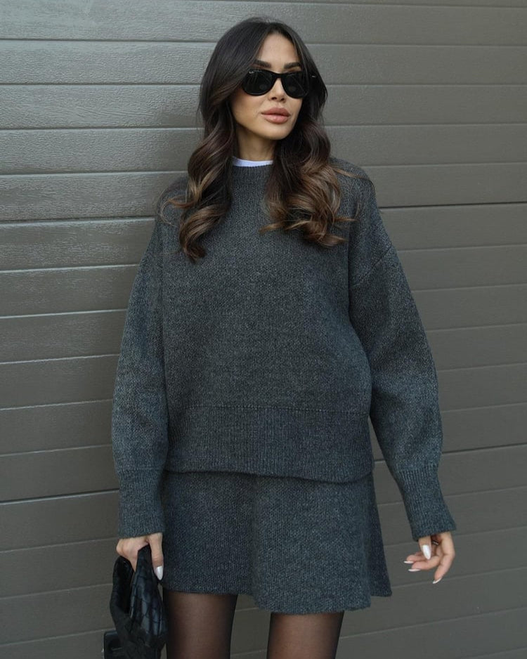 Polly Comfortable Sweater Set