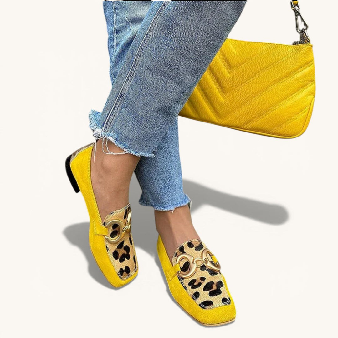 Assunta Animal Print Loafers