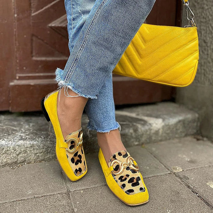 Assunta Animal Print Loafers