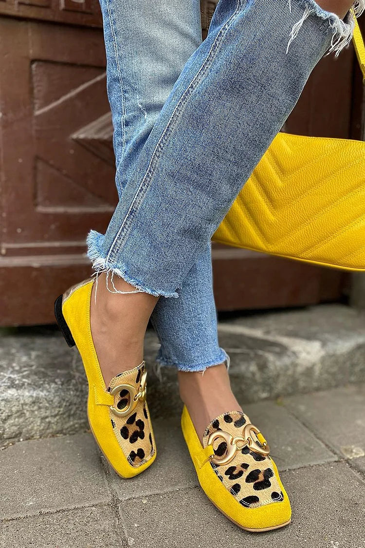 Assunta Animal Print Loafers