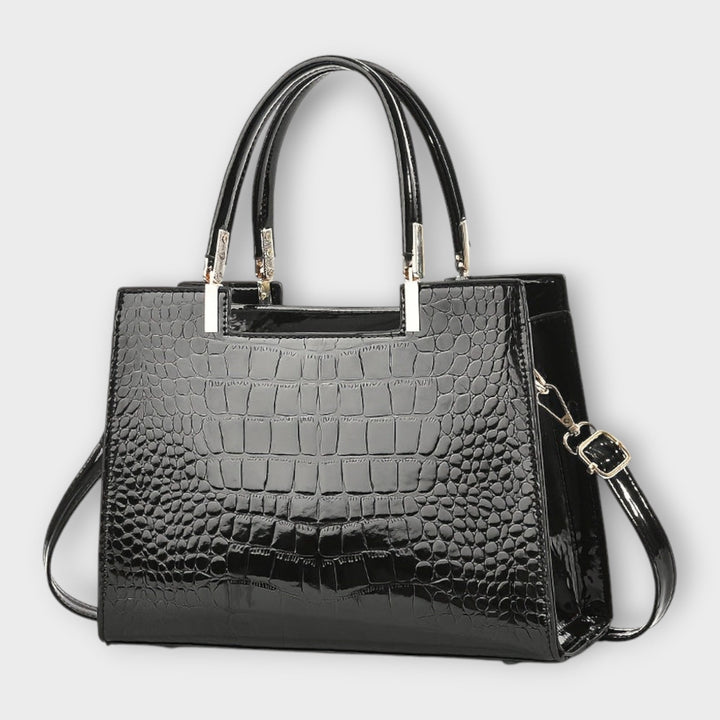 Isabeau – Croc-Effect Structured Bag