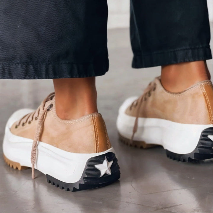 Bettina Platform Lace-Up Sneakers