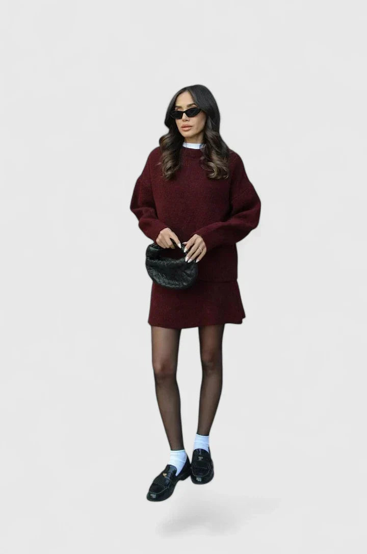 Polly Comfortable Sweater Set