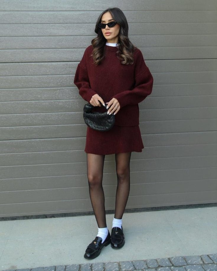 Polly Comfortable Sweater Set