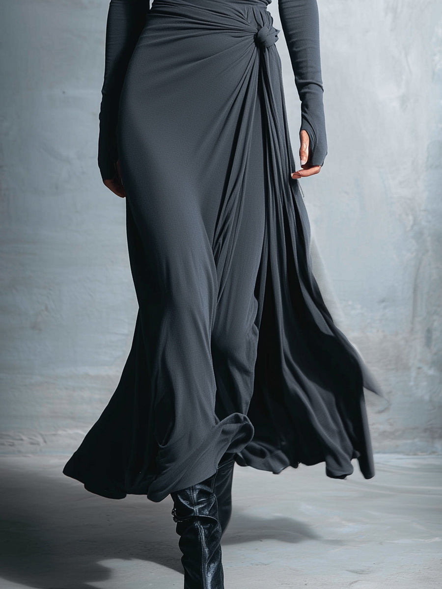Naiara Maxi Dress with Side Knot