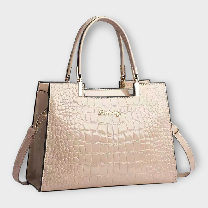 Isabeau – Croc-Effect Structured Bag