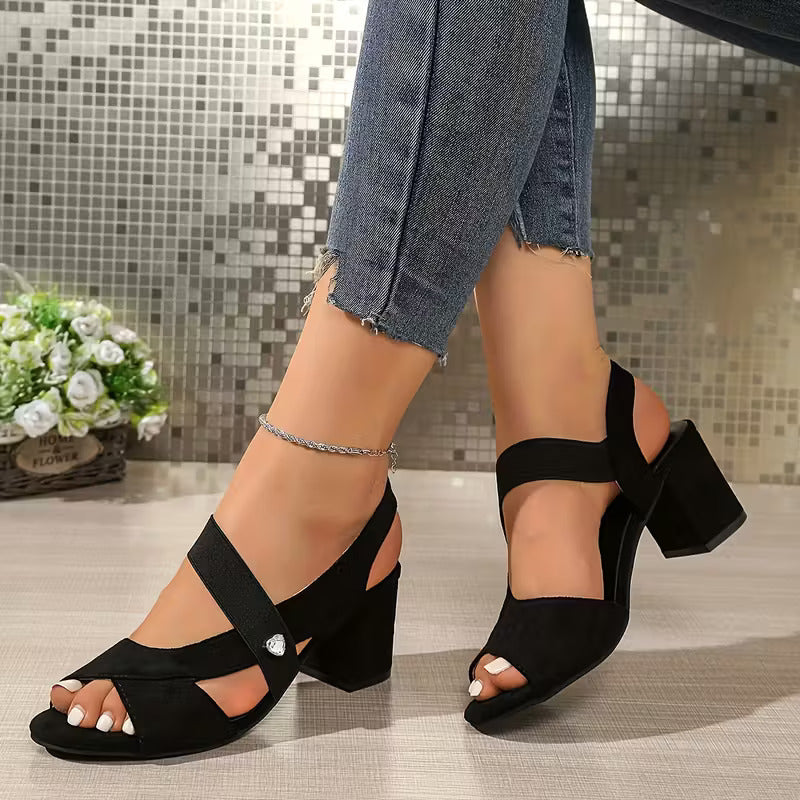 Lisa Orthopedic Comfort Block Heels