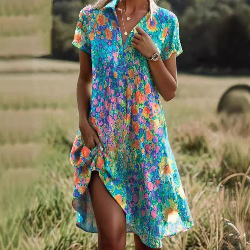 Daphne – Lightweight Comfort Midi Dress