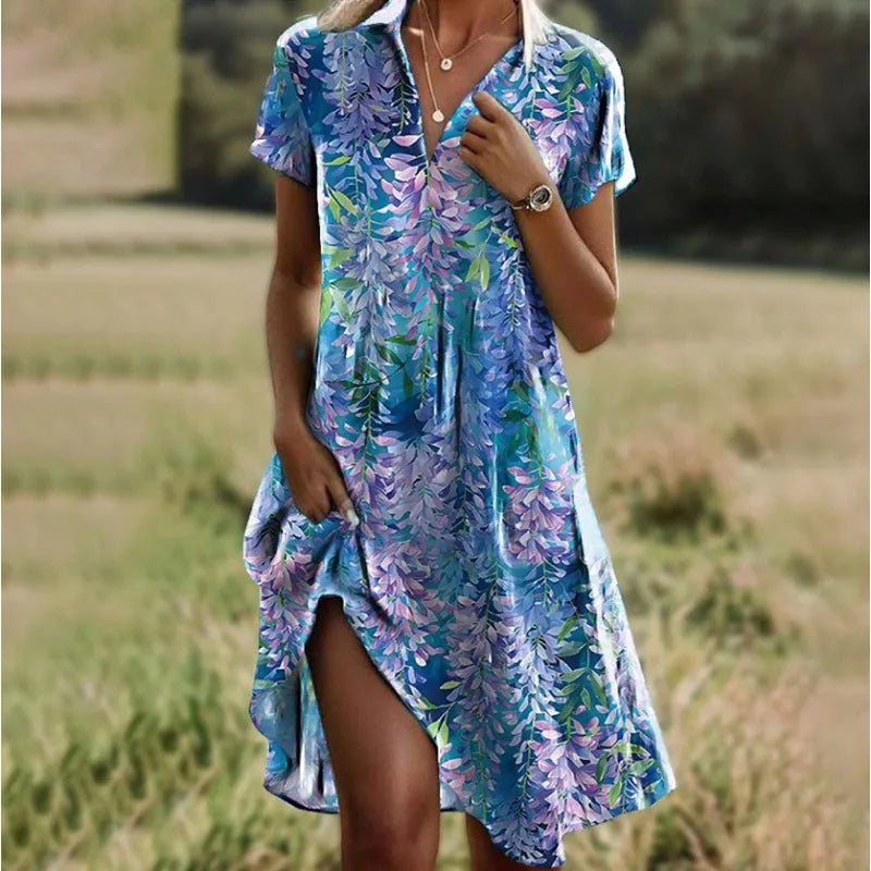 Daphne – Lightweight Comfort Midi Dress