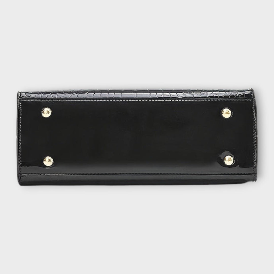 Isabeau – Croc-Effect Structured Bag