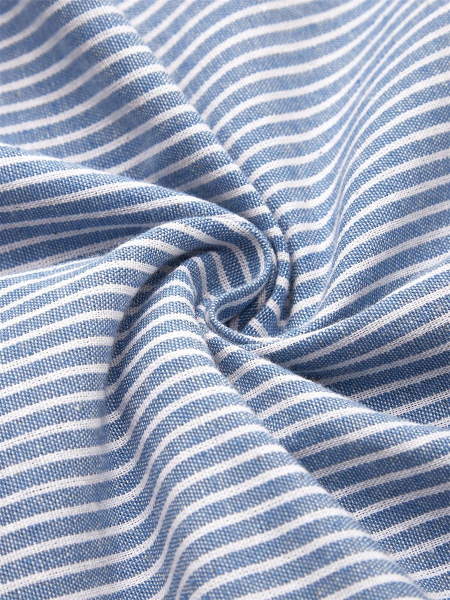 Julia – Striped Midi Dress