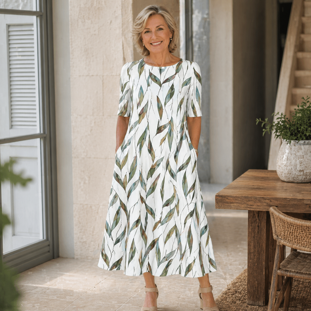 Dahlia – Floral Midi Dress