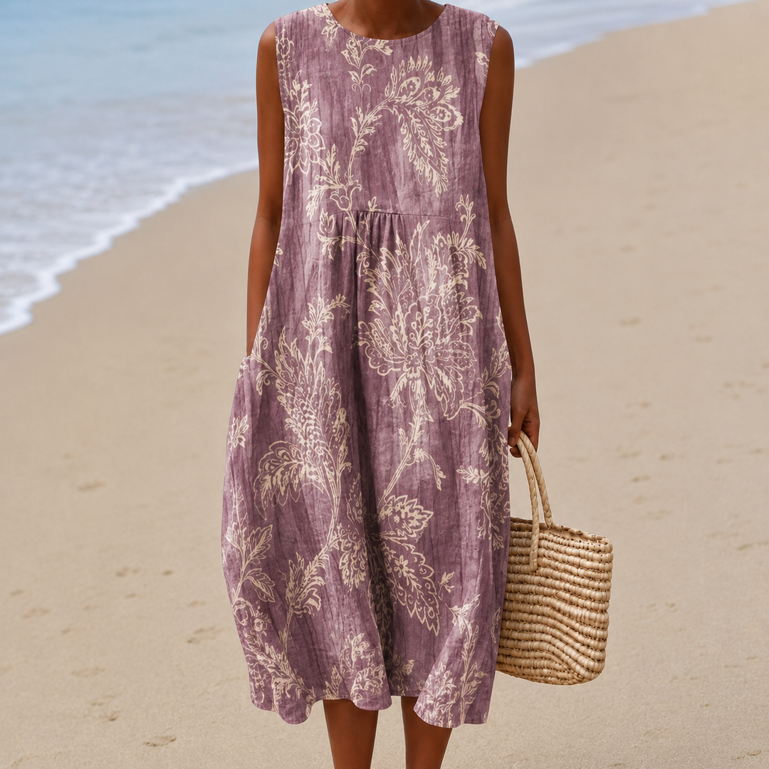 Livia – Floral Midi Dress
