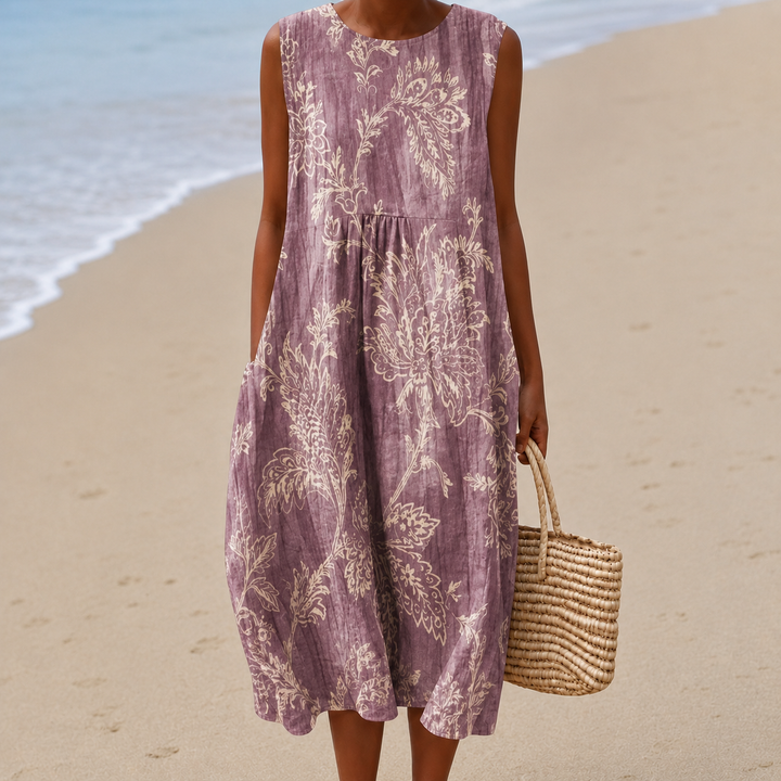 Livia – Floral Midi Dress