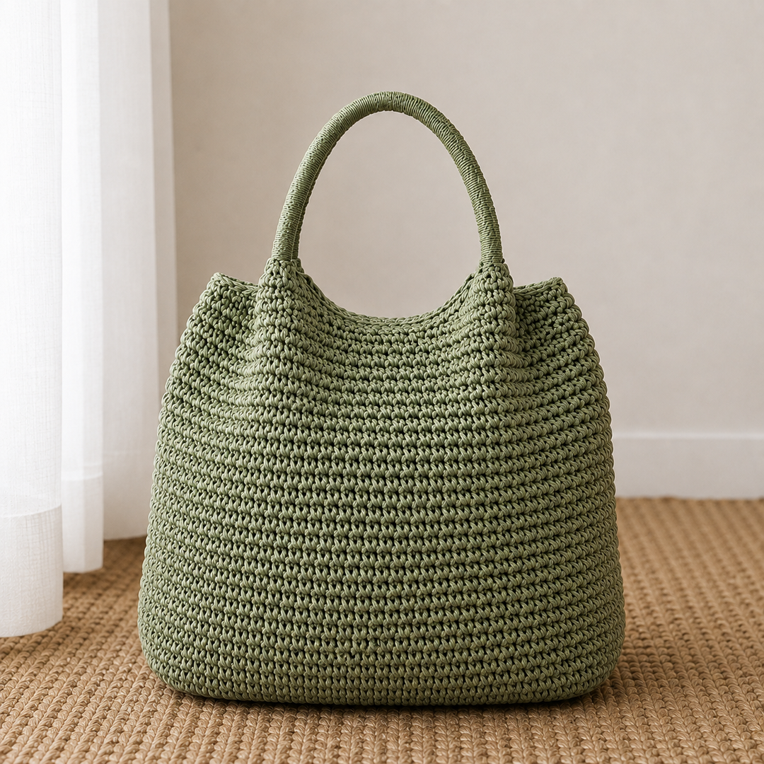 Marisol Woven Straw Shoulder Bag