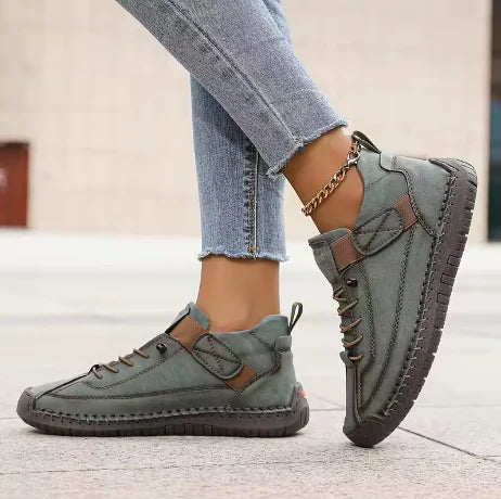 Nicole Orthopedic Leather Sneakers