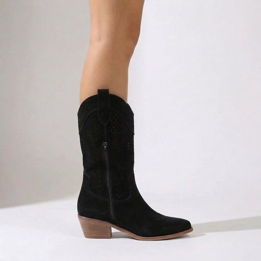 Natalie Women's Cowboy Style Comfort Boots