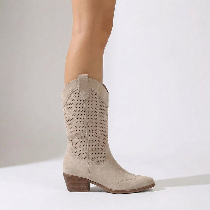 Natalie Women's Cowboy Style Comfort Boots