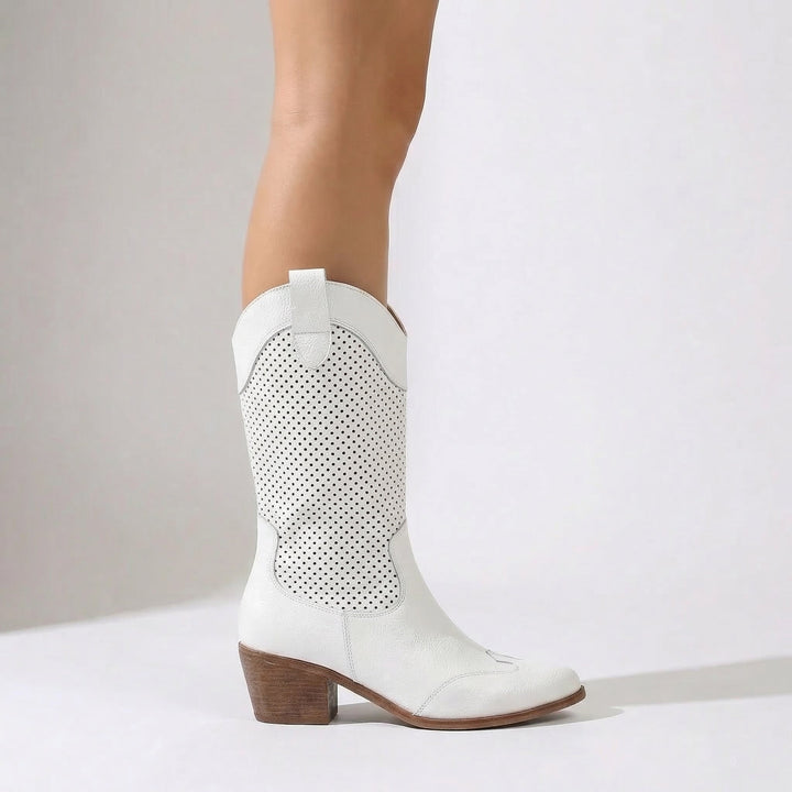 Natalie Women's Cowboy Style Comfort Boots
