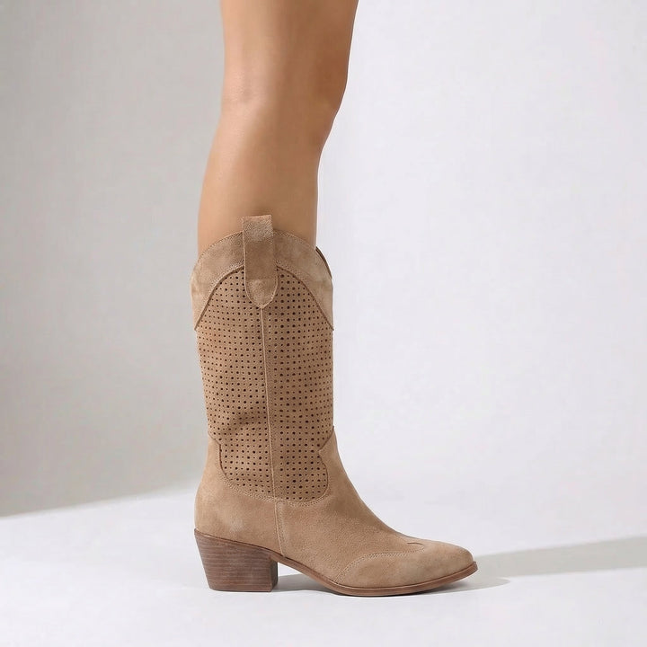 Natalie Women's Cowboy Style Comfort Boots