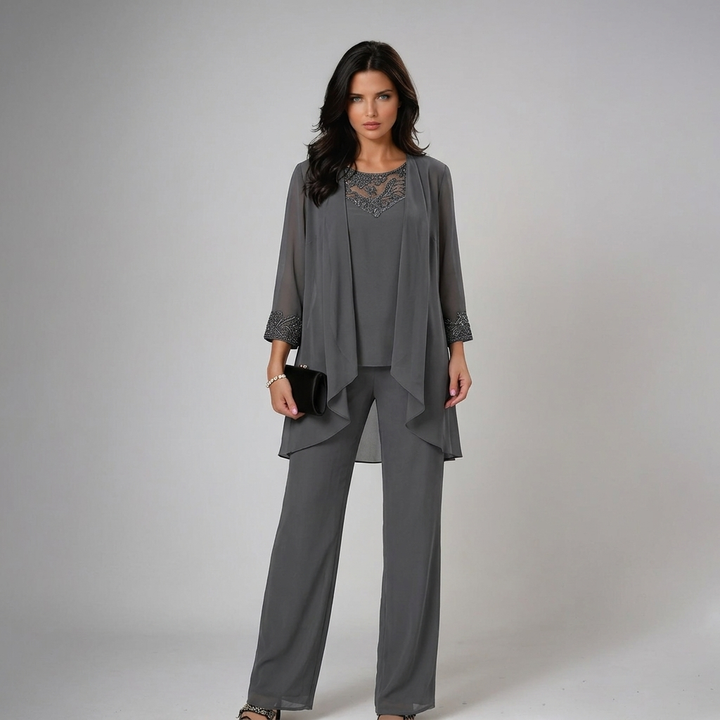 Iva Three-Piece Set - Gray