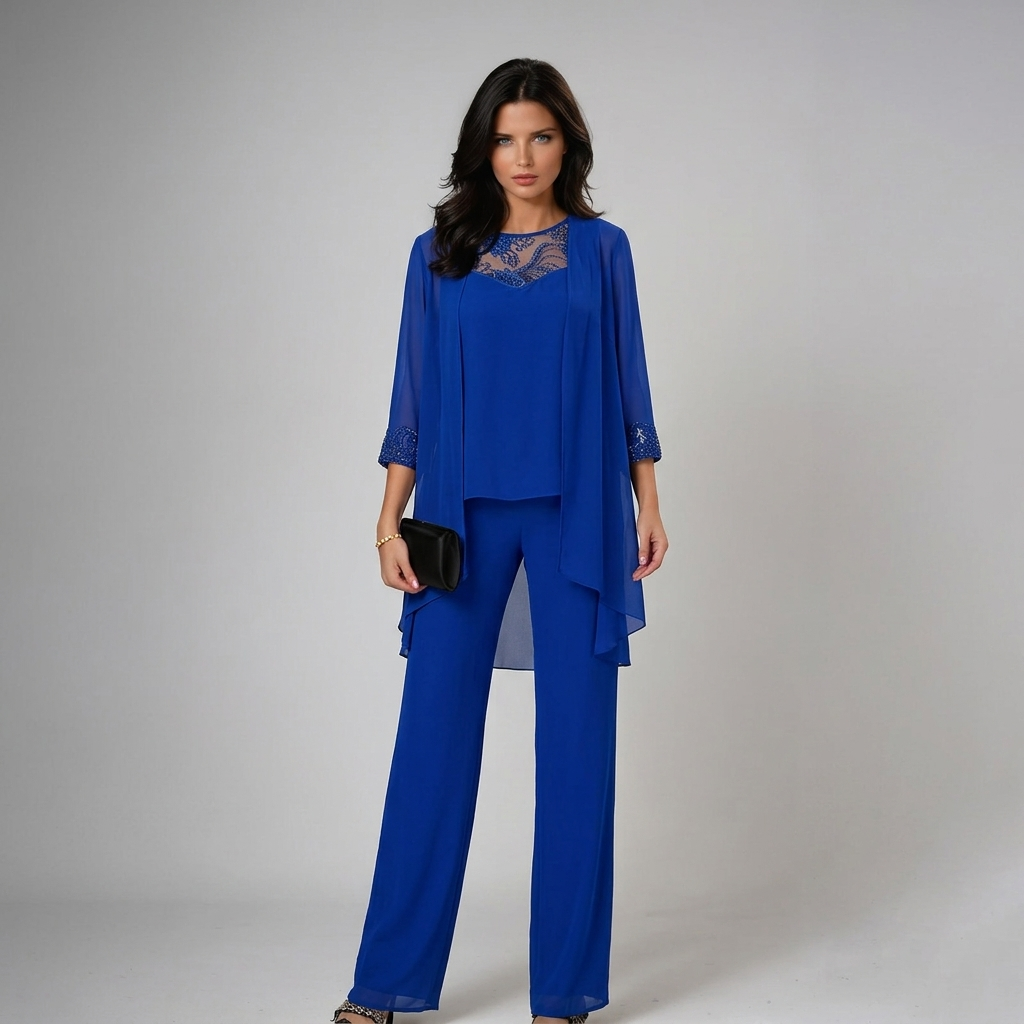 Iva Three-Piece Set - Blue