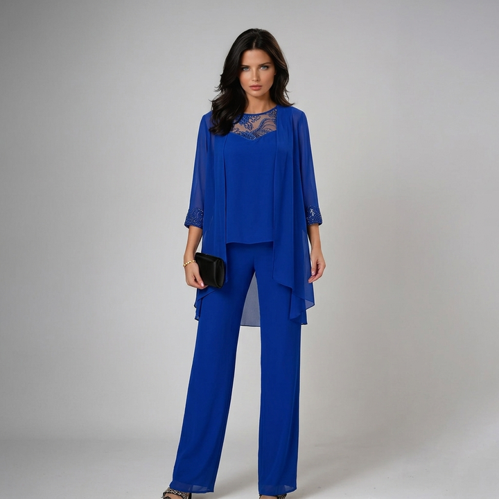 Iva Three-Piece Set - Blue