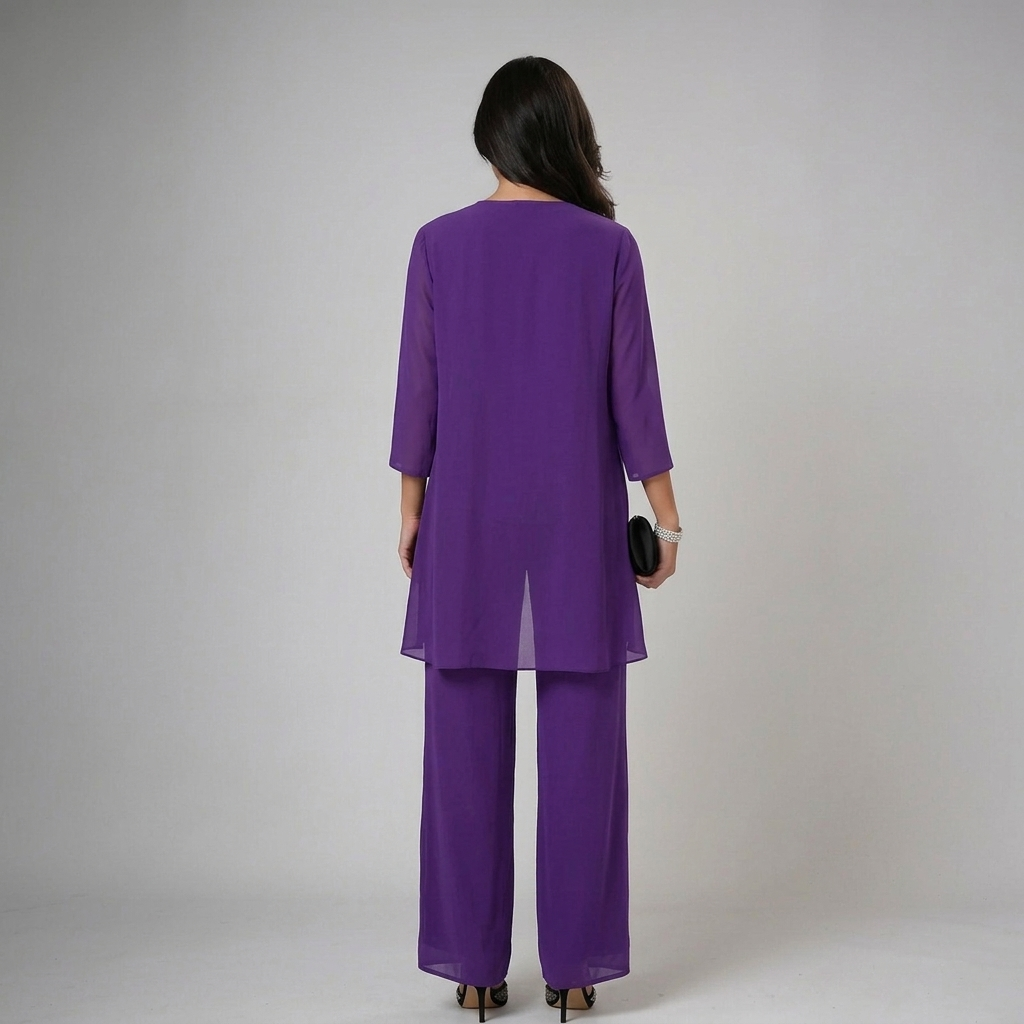 Iva Three-Piece Set - Purple