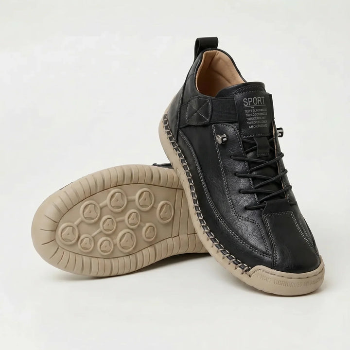 Rosie Comfort Slip-On Sneakers – Black Beige
