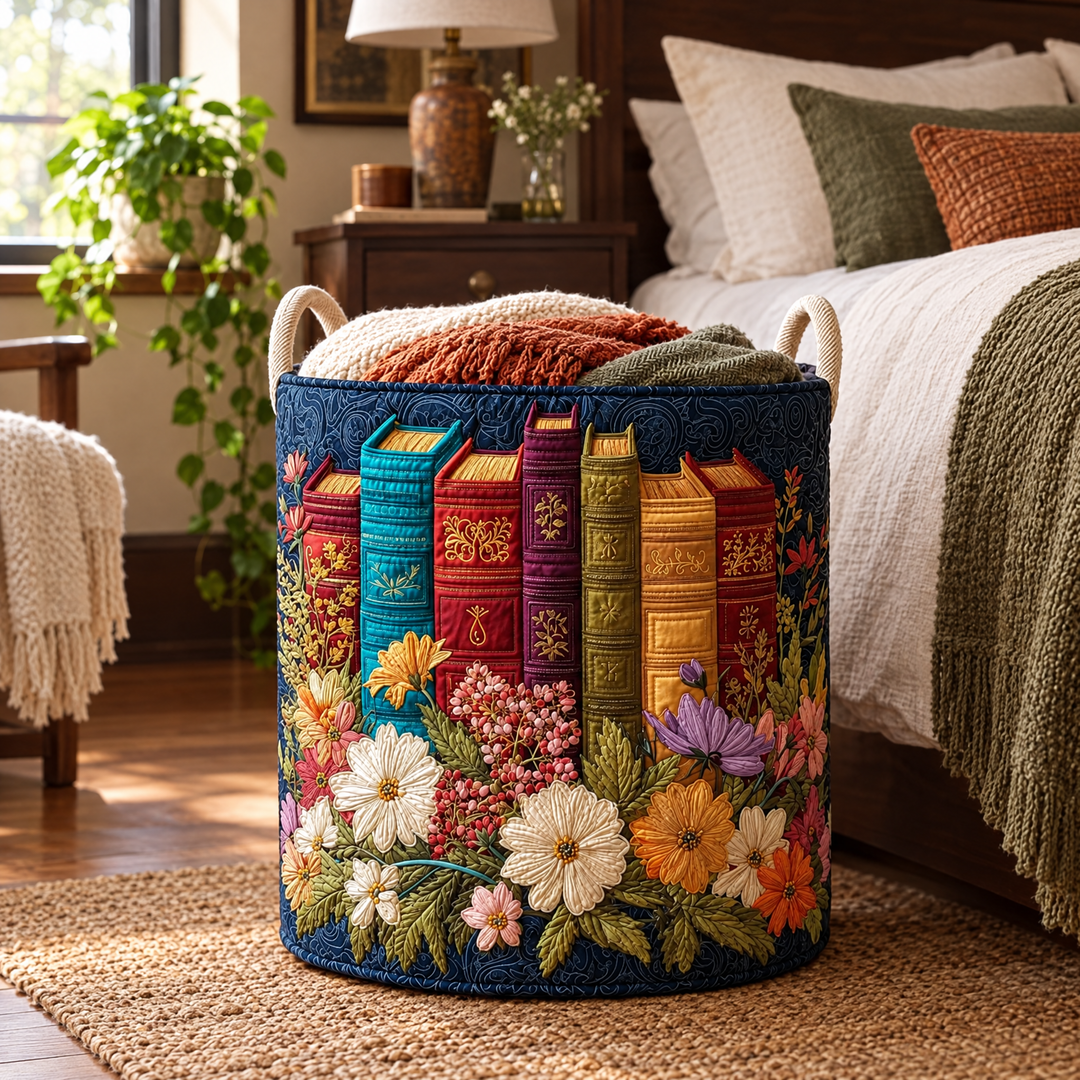 Libretta Quilted Laundry Basket
