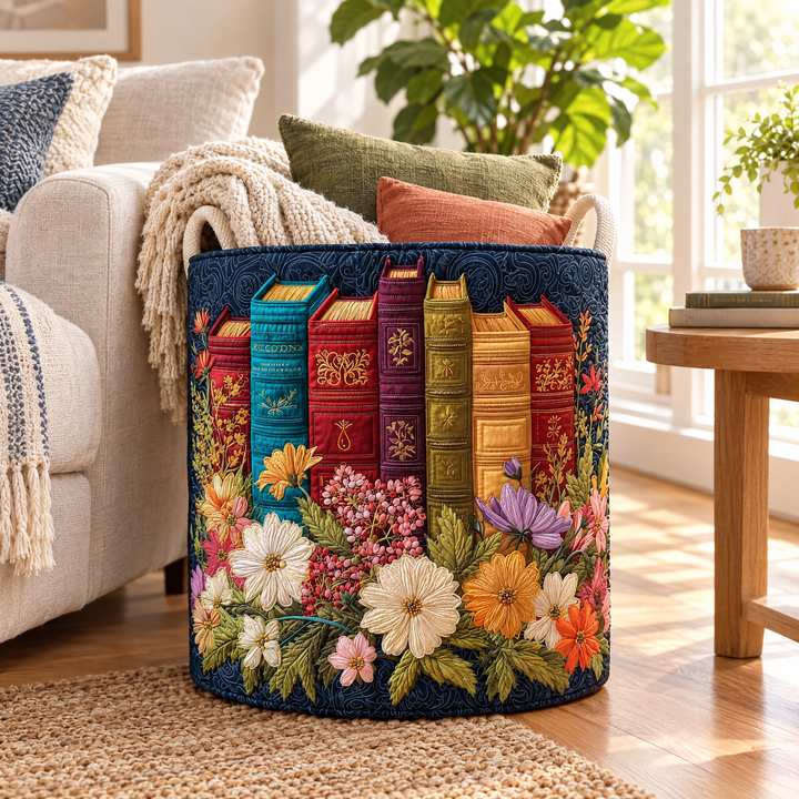 Libretta Quilted Laundry Basket