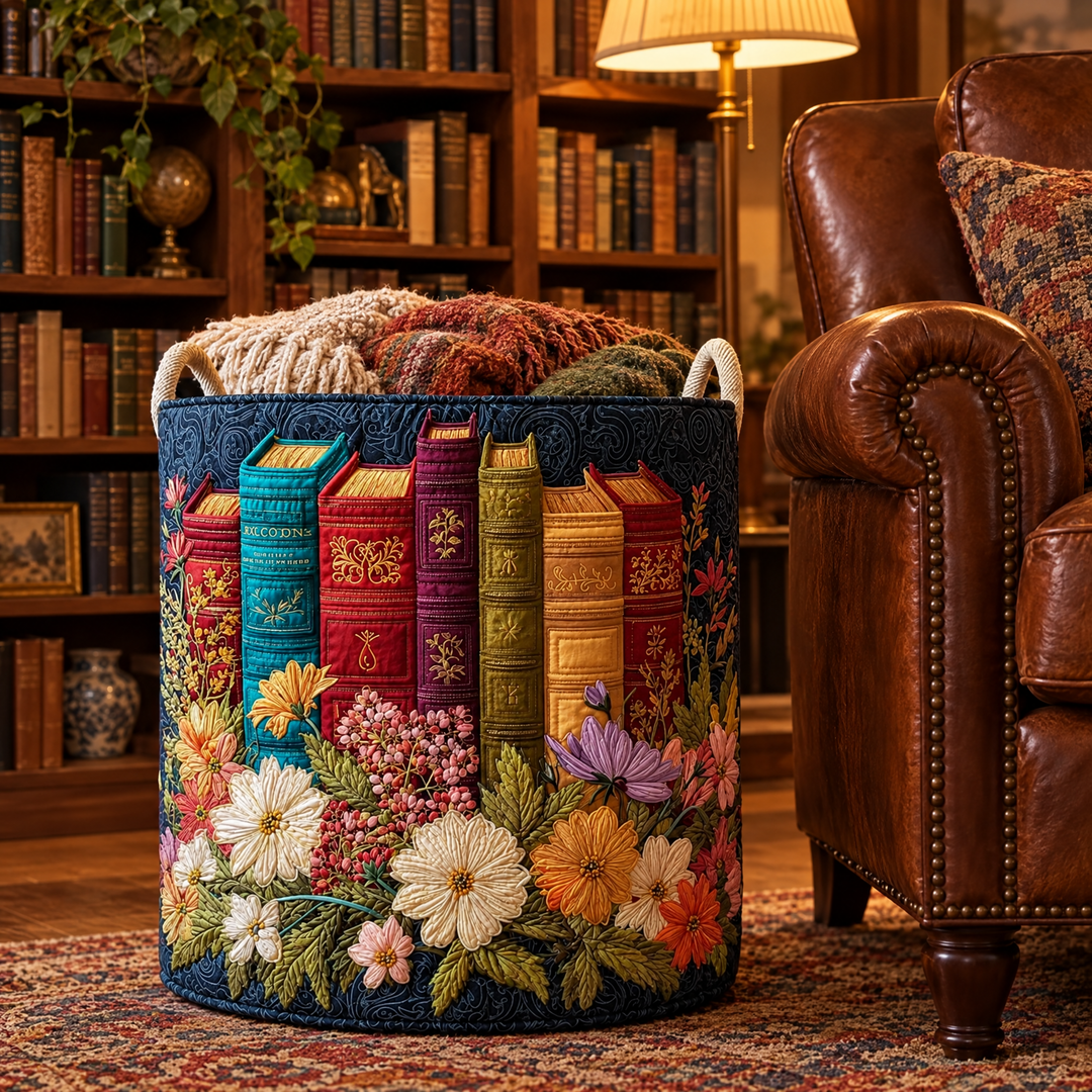 Libretta Quilted Laundry Basket