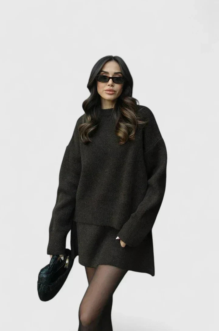 Polly Comfortable Sweater Set