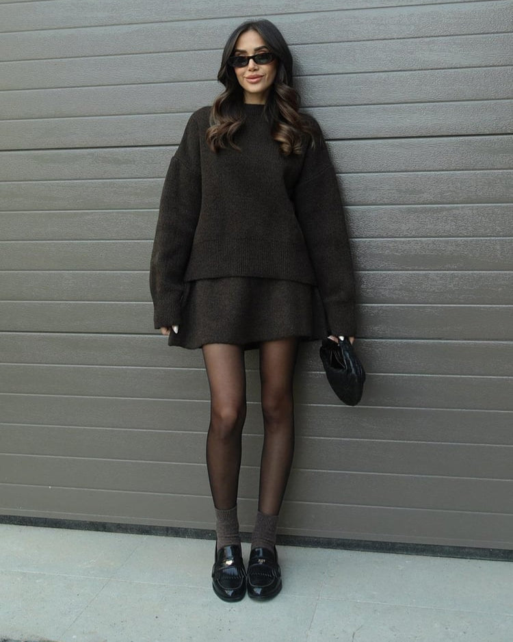 Polly Comfortable Sweater Set