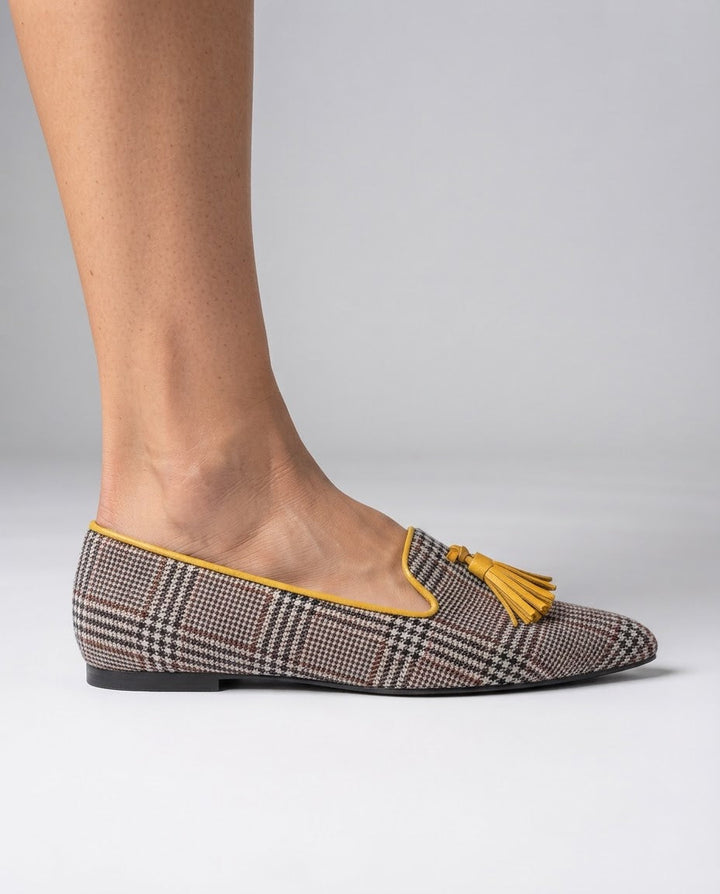 Livia Pointed Toe Slip-On Flats