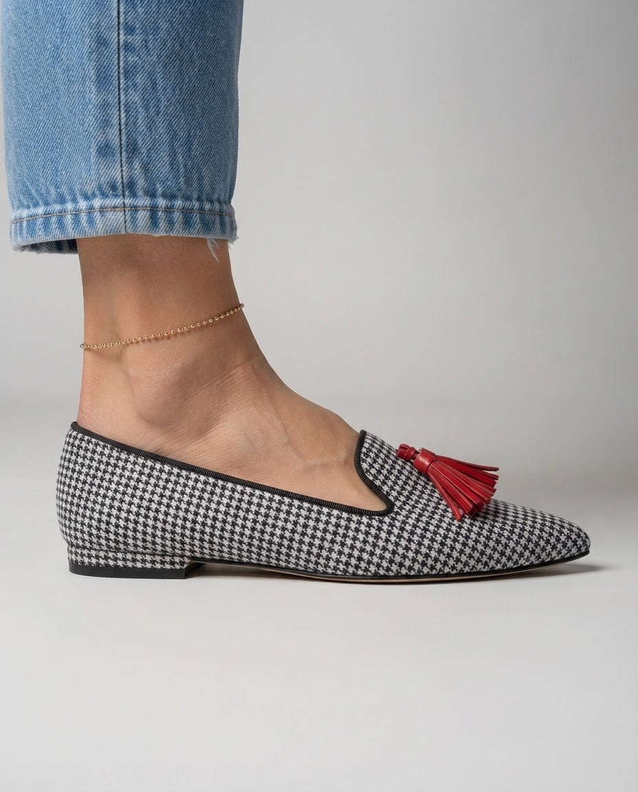 Livia Pointed Toe Slip-On Flats