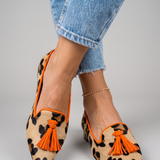 Orange leopard