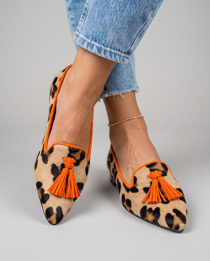Livia Pointed Toe Slip-On Flats