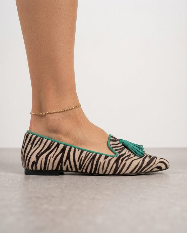 Livia Pointed Toe Slip-On Flats