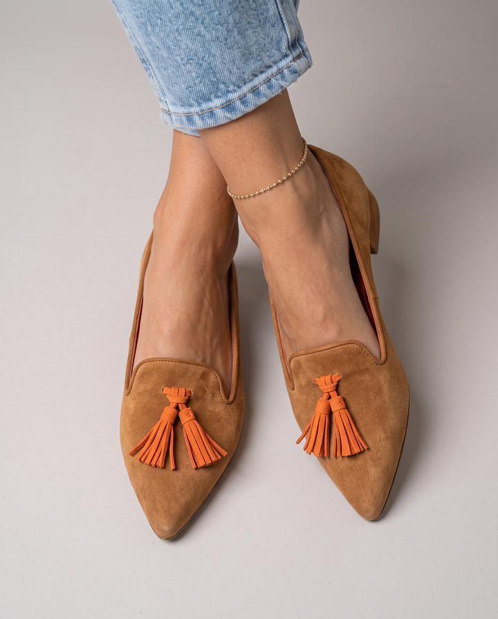 Livia Pointed Toe Slip-On Flats