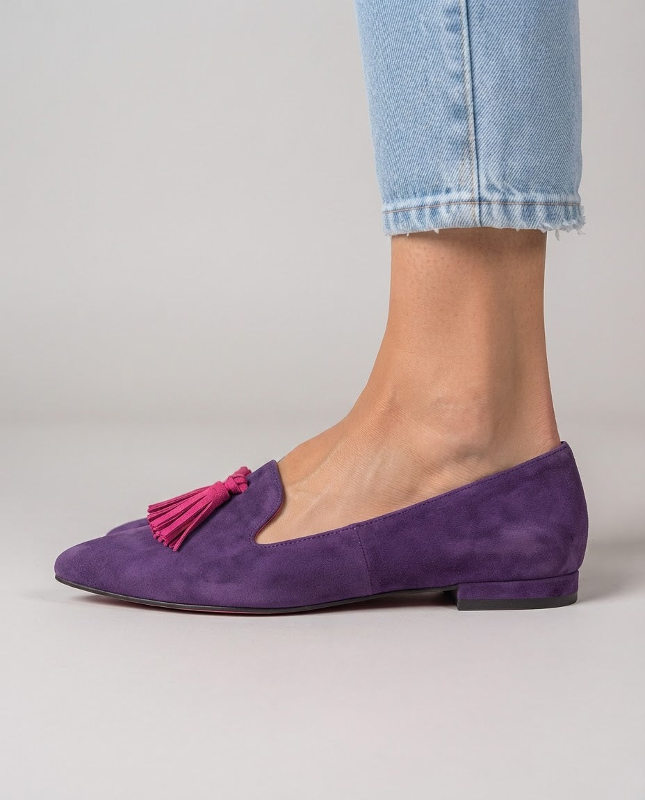 Livia Pointed Toe Slip-On Flats