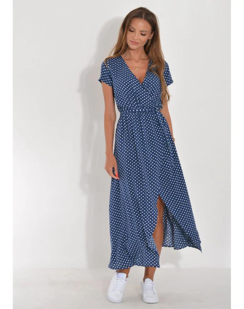 Manon – Elegant V-Neck Dress
