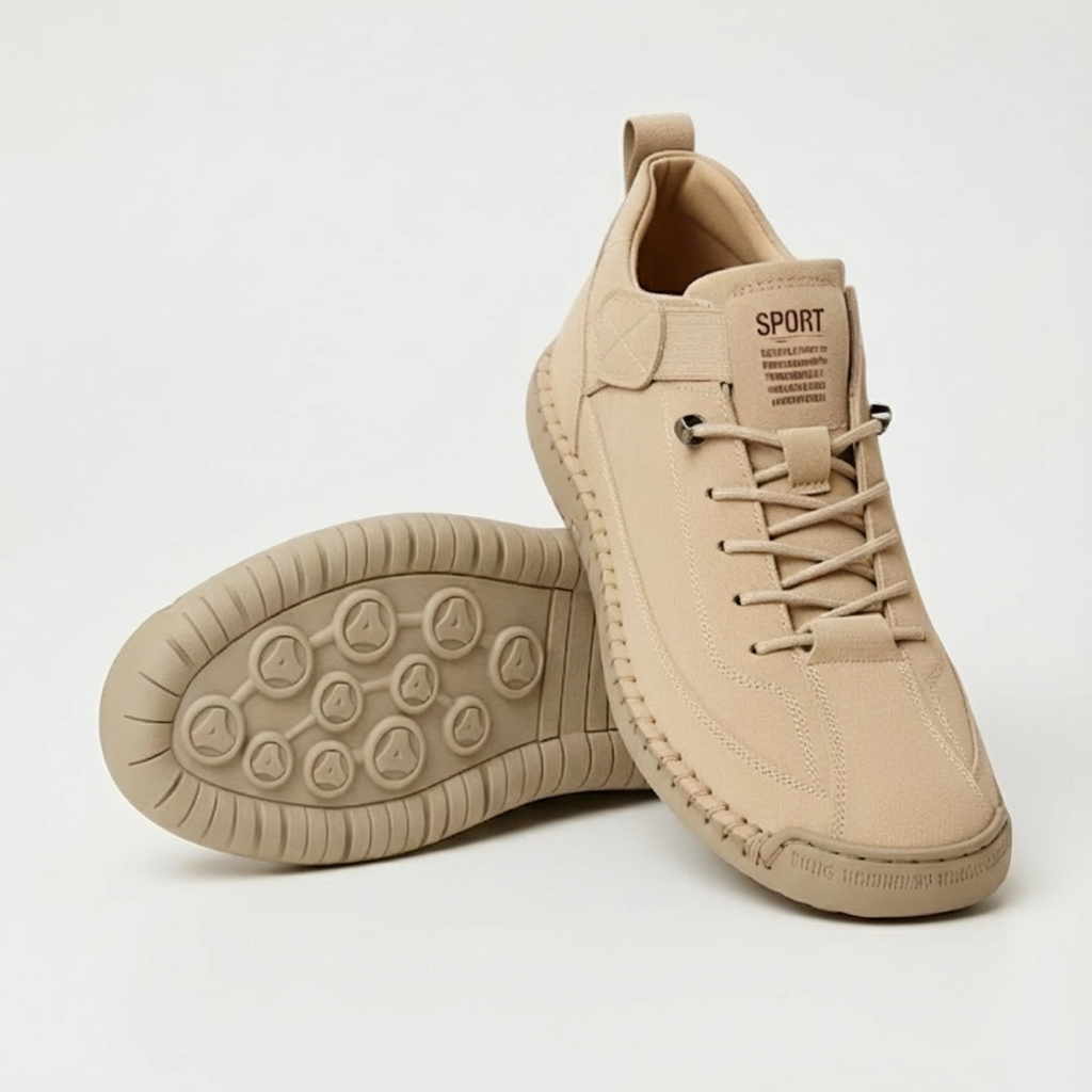 Rosie Comfort Slip-On Sneakers – Beige