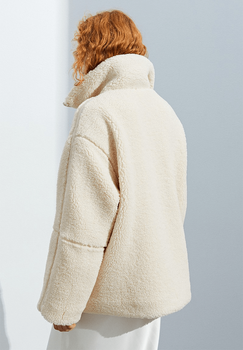 Elsie | Teddy Fleece Zip Jacket