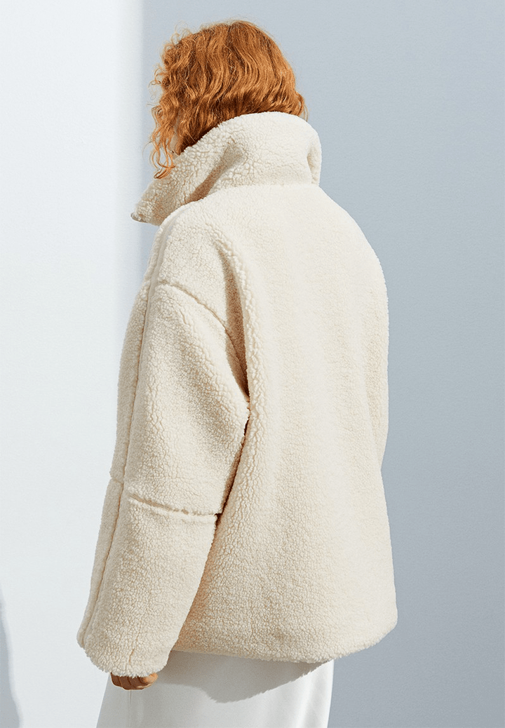 Elsie | Teddy Fleece Zip Jacket