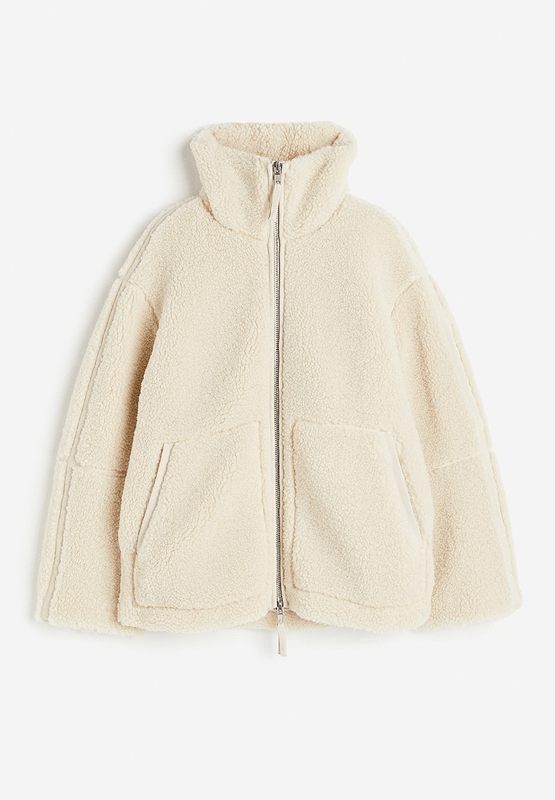Elsie | Teddy Fleece Zip Jacket
