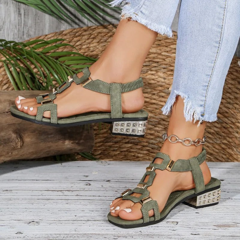 Alessia slingback ballet flats detail