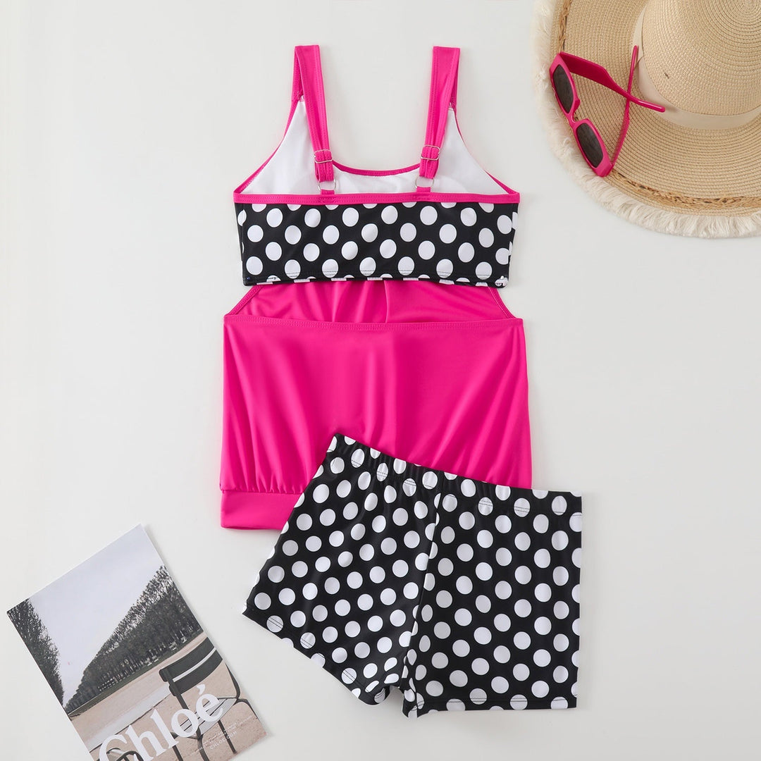 Valentina Polka Dot Tankini Set